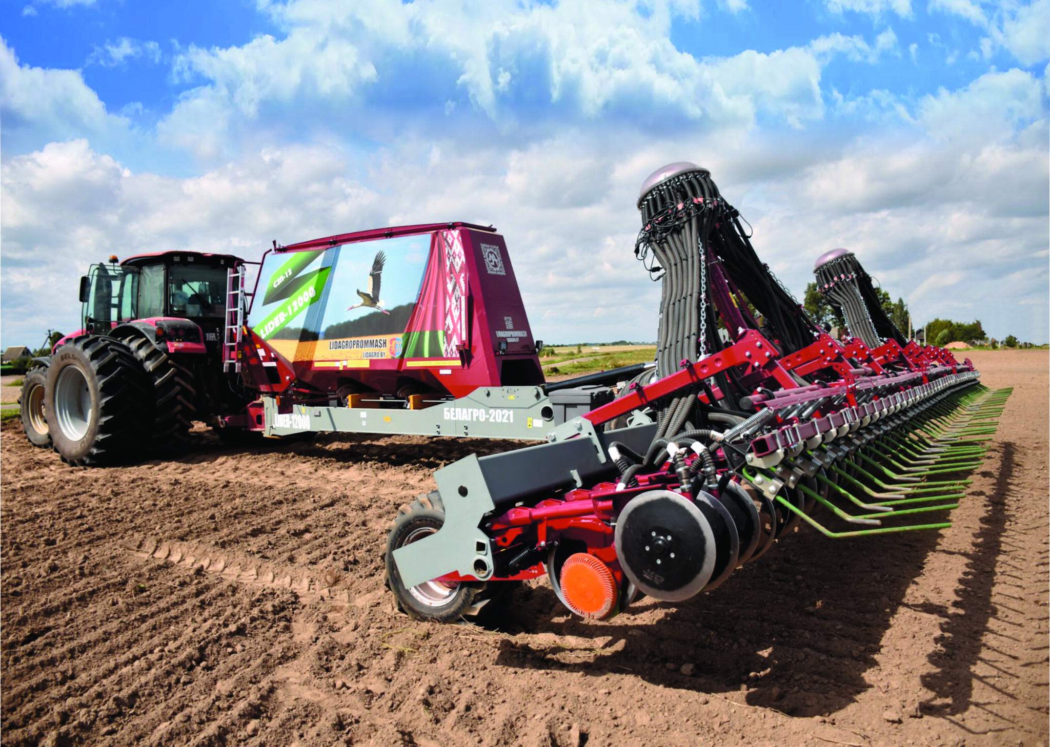 Сеялка зерновая прессовая СЗП-12