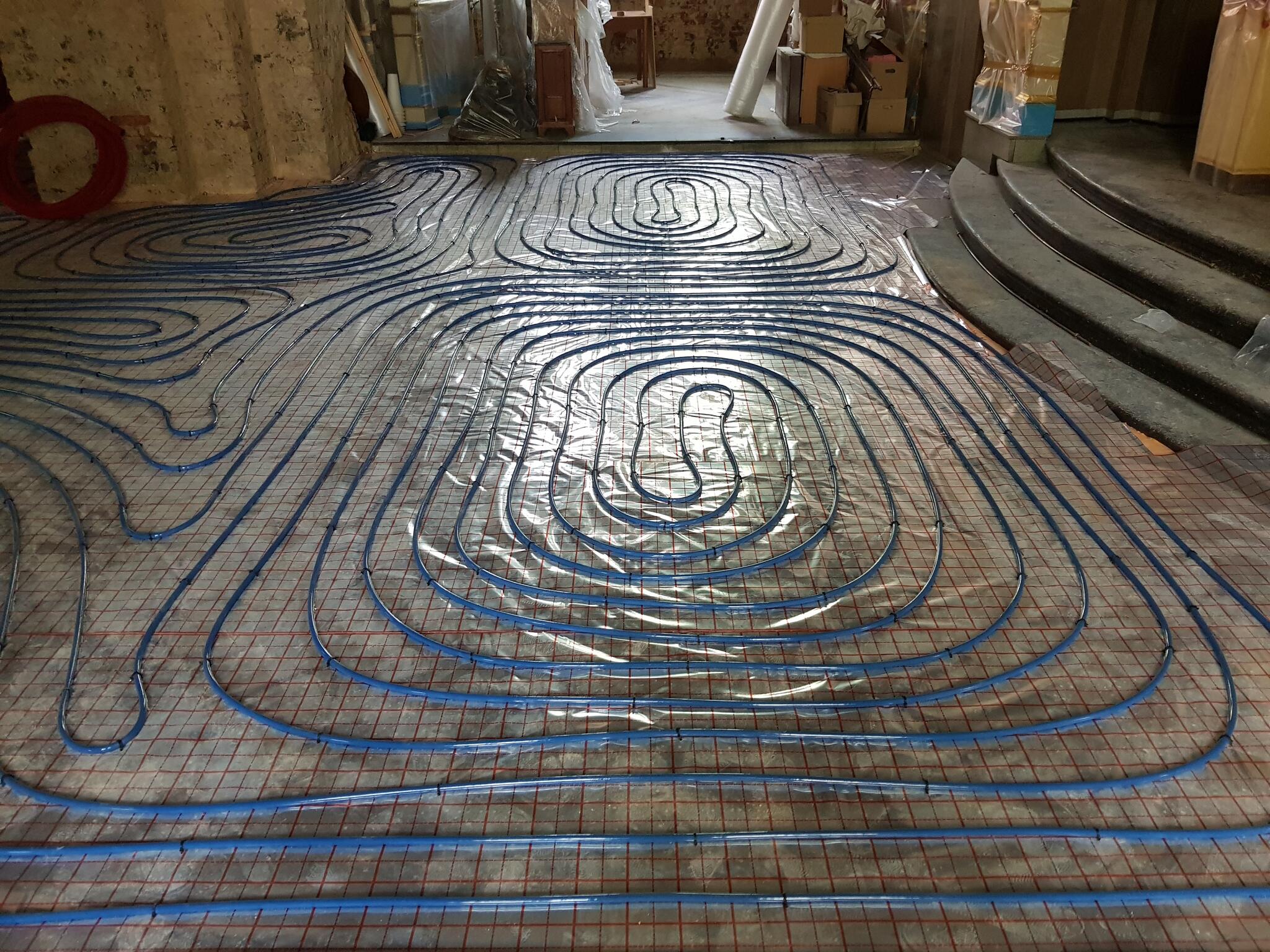 Модернизированная система отопления в храме Благоверного князя Александра Невского